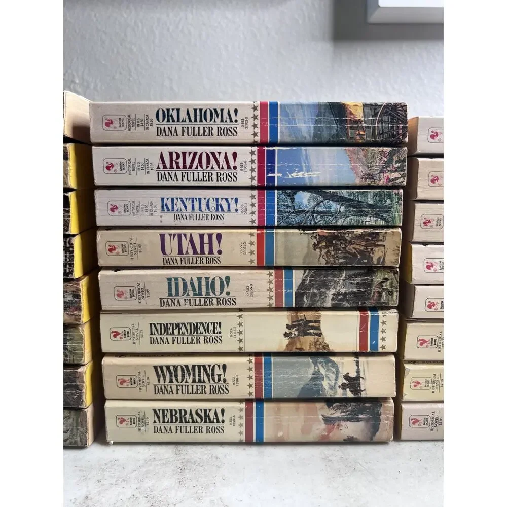 Wagons West Series Set By Dana Fuller Ross Lot of 24 Books 1-24 Complete Vintage